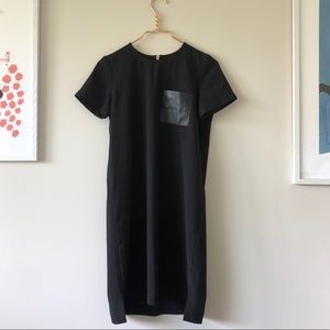 Madewell Black T-Shirt Dress